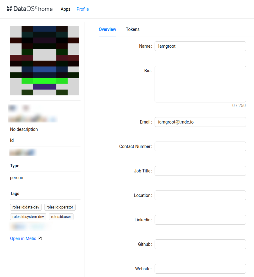 Profile Information