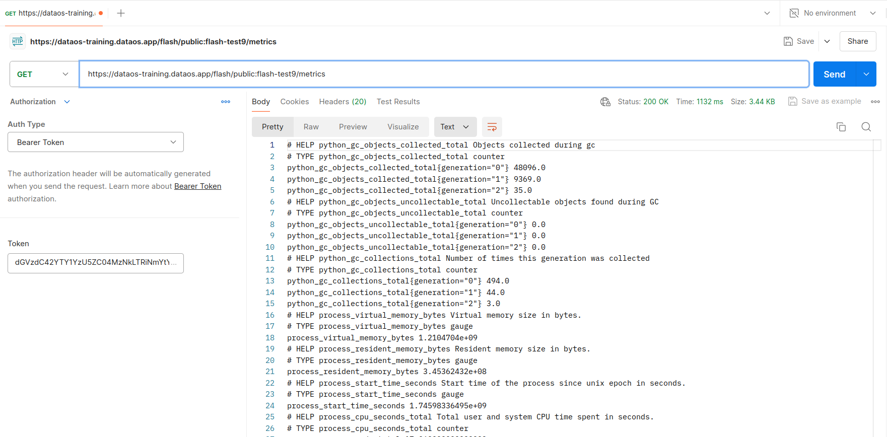 Flash Service endpoint