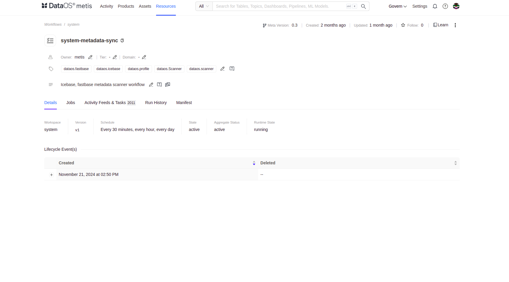 Cataloging - All things DataOS